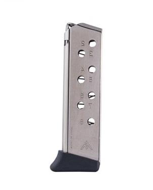 WALTHER PP/PPKS 8RD 32ACP NICKEL MAG MECGAR
