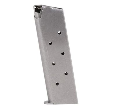 Metalform 1911 Officer Magazine 10mm 7 Rounds Stainless Steel