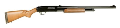 Mossberg 500 Slugster 24" Wood Stock 12GA 015813552448