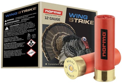 Norma WINGSTRIKE Steel 12ga 3‚Ä≥ #3 shot 1 1/4oz QTY 25