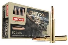 Norma ORYX .308 Win 180 gr Bonded SP 20rds Rifle Ammo for Versatile Hunting and Shooting - 20174732