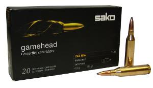 SAKO Ammo .243 Win 100 Grain Gamehead JSP 20 Rounds