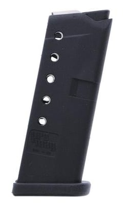 Promag Glock 42 Magazine 380 ACP 6 Rounds Black