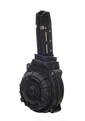 Promag Glock G21, G30 Drum Magazine 45 ACP 40 Rounds Black