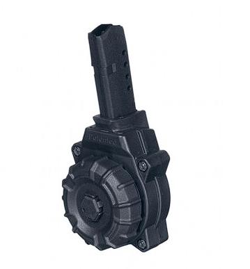 Promag Glock G43 Drum Magazine 9mm 30 Rounds Black