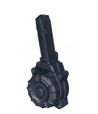 Promag Glock G43X, G48 Drum Magazine 9mm 30 Rounds Black