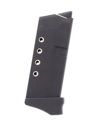 Promag Glock G43 G48 Magazine 9mm 6 Rounds Black 708279013935