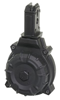 Promag CZ Scorpion Drum Magazine 9mm 50 Rounds Black DRM-A22