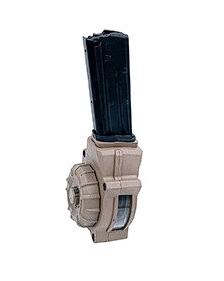 Promag FN Five-Seven Drum Magazine IOM & USG 5.7x28mm 55 Rd. FDE 708279016202