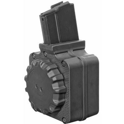 Promag Springfield M1A/M14 Drum Magazine 308 Win/7.62 NATO 50 Rounds Black DRM-A2