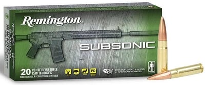 Remington Subsonic Rifle