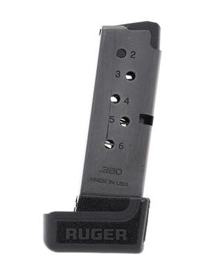 Ruger LCP II Magazine 380 ACP 7 Rounds Black