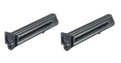 Ruger Mark III Mark IV Magazine 22 LR 10 Rounds Black 2-Pack