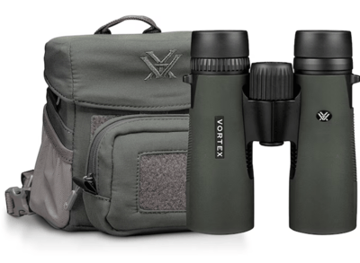 Vortex Optics Diamondback Binoculars 10x 42mm with UHD Binoculars Harness