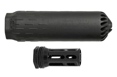 HuxWrx Flow 6K Suppressor w/ Flash Hider-QD 762, Black 3219
