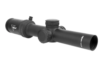Trijicon Credo Rifle Scope 30mm Tube 1-6x 24mm First Focal Illuminated Dot MRAD Segmented Circle Reticle CR624-C-2900024