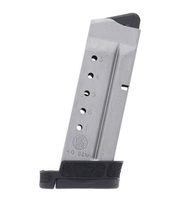 Smith & Wesson M&P Shield 2.0 Magazine 40 S&W, 7 Rd. Stainless 022188874648