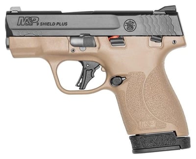 Smith and Wesson M&P Shield Plus Flat Dark Earth 9mm 13639