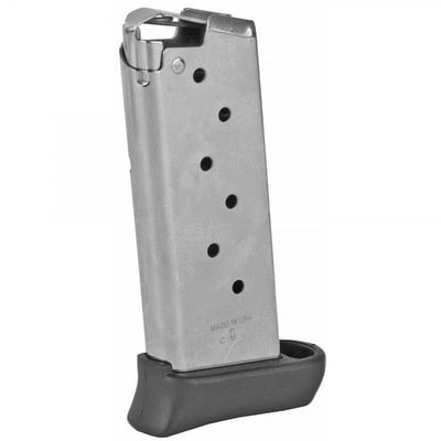 Springfield 911 Magazine 9mm 7 Rd. Removable Floor Plate Stainless Steel