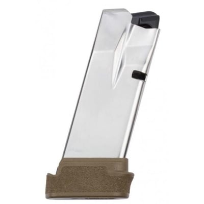 Springfield Hellcat Magazine 9mm 13 Rd. FDE Extension Stainless HC5913F