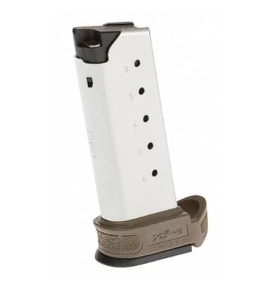 Springfield XDS Mod.2 Magazine 45 ACP 6 Rd. X-Tension Sleeve FDE