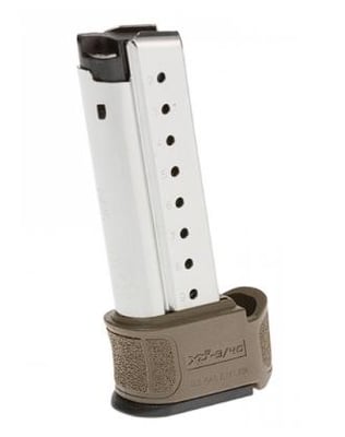 Springfield XDS Mod.2 Magazine 9mm 9 Rd. X-Tension Sleeve FDE 706397926106