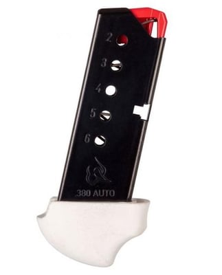 Taurus Spectrum Magazine 380 ACP 6 Rounds White Base Pad