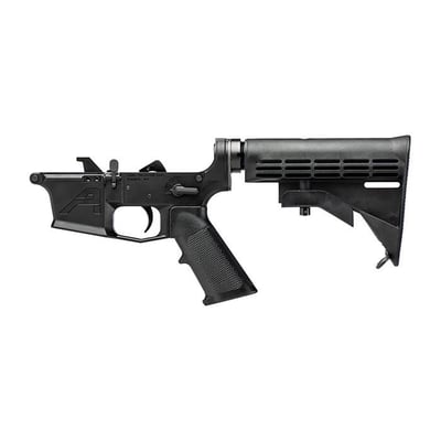 Aero Precision EPC-9 - 9/40 Carbine Complete Lower W/A2 GRIP & M4 STOCK