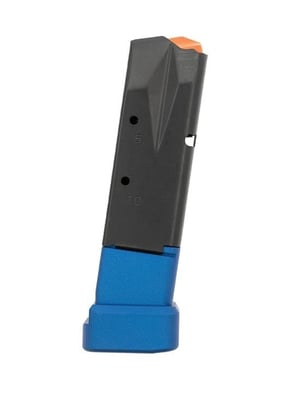 Walther PPQ Magazine 9mm 10 Rounds Blem Black & Blue