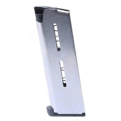 Wilson Combat 1911 Compact Magazine 45 ACP 7 Rd. Lo-Profile Steel Base Stainless