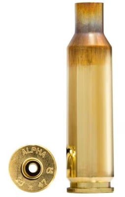 Alpha Munitions 25x47 Lapua Brass Box of 100