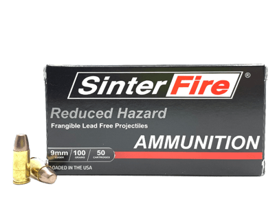 Sinterfire RHA (Reduced Hazard Ammo)