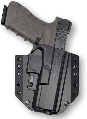 Bravo Concealment Holster for Glock 17/22/31, OWB Concealed Carry Holster with Adjustable Retention