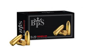 BPS Ammunition 9mm 12 Grain FMJ 20 Rounds