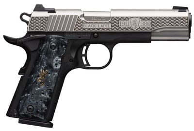Browning 1911-380 Black Label High Grade Black Pearl