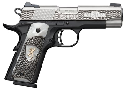 Browning 1911-380 Black Label High Grade Pearl
