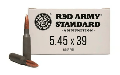 Century Arms Red Army Standard 5.45x39mm Ammo 60 Grain FMJ 20 Rounds