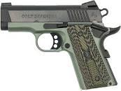 Colt 1911 Army Green Defender .45 ACP 098289457127