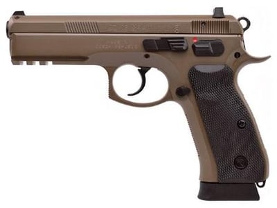 CZ 75 SP-01 Tactical Pistol FDE NS 9mm 806703912622