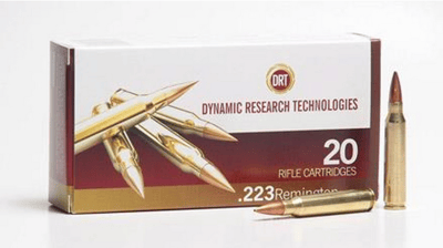 DRT Ammo .223 Remington 55 Grain HP Frangible 20 Rounds