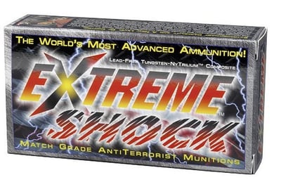 Extreme Shock Ammo .44 Rem Magnum Handgun Cartridge 185 Grain Trophy Max Deep Penetrating Round 1675 fps 5 Round Box