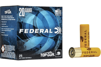 Federal Ammo Top Gun 20 Gauge 2-3/4" 7/8 Oz #9 Shot Lead 1210 fps 250/Case TG20 9