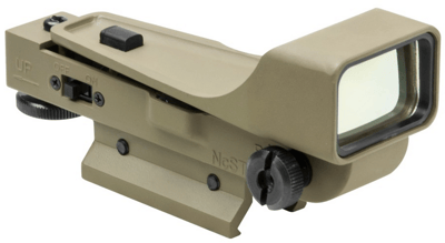 NcSTAR Gen 2 DP Red Dot Optic Aluminum Body, Tan