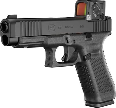Glock 47 Gen5 MOS08 9mm 4.49" Barrel 17-Rounds w/ Aimpoint COA 9mm PA475SB03MOS8A3