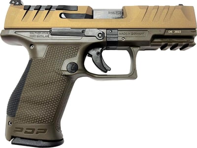 Walther PDP Compact OD Green / Burnt Bronze 9mm 723364229985