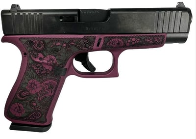 48 Black Cherry Paisley (Frame Only)