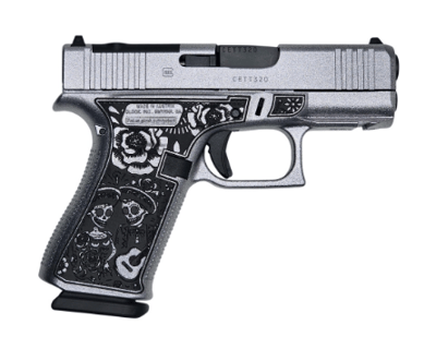 Shark Coast Customs Glock 43X MOS C4 Day Of The Dead 9mm PX4350201FRMOSDOD