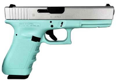 Glock 17 Gen 3 Tiffany Blue 9mm GLPI17502TFCSS