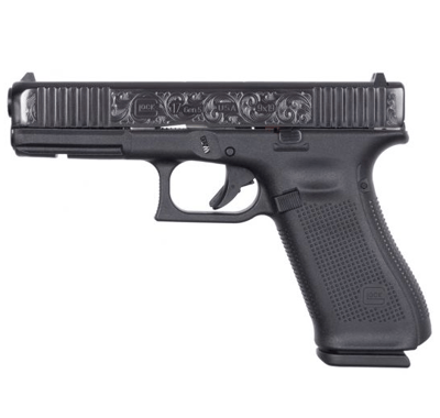 Glock 17 Gen 5 US Deluxe Engraved 9mm 850023124555