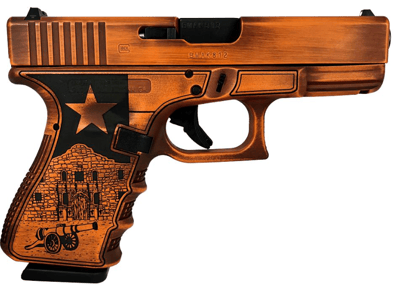 Glock 19 Gen 3 USA Texas Orange